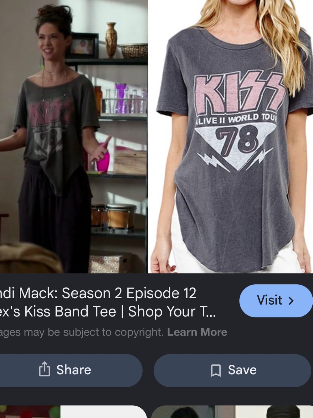 Junk food KISS Tee